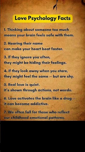 The Science of Love: Psychological Facts About Romance