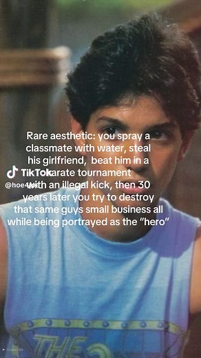 Daniel LaRacist they can never make me like you. #cobrakai #karatekid #daniellarusso #fyp #viral