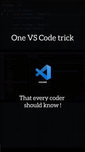 Coding Tips #1 | Multi Cursor Trick Every Beginner Should Know ⚡