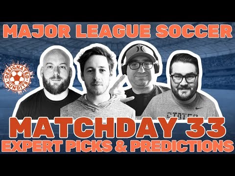 MLS Week 33 Expert Picks and Predictions