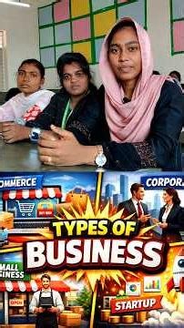 PG TRB | Commerce | Types of Business