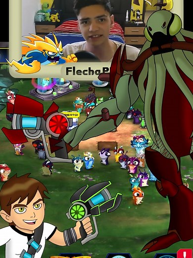 Colaboración Espectacular: Babosas Fusionadas con Alienígenas en Ben 10 Fan Art