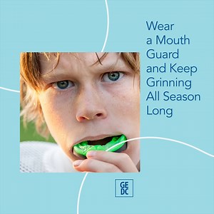 April is also National Facial Protection Month. Did you know that 5 million teeth are injured or knocked out per year? A safe, effective mouth guard can mitigate these risks by helping to cushion any impact to the face. Ask your dentist about a mouth guard for you or your child. Schedule an appointment here: https://bit.ly/48ISShY . . . . #NationalFacialProtectionMonth #mouthguards #athletics | Great Expressions Dental Centers
