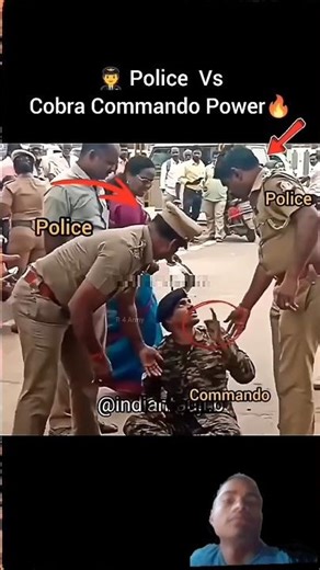 public Vs cobra commando power ☠️⚡#public #commandos #indianarmy #military #parasf #army #india