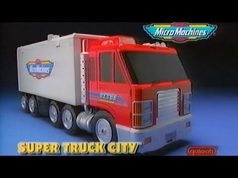Micro Machines TV Commercial: Super Truck City Playset 1998