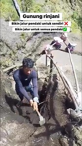 213K views · 45K reactions | Resfek #reels #pendaki #gunungrinjani #porterrinjani | Gupran Bintang Rinjani | Facebook