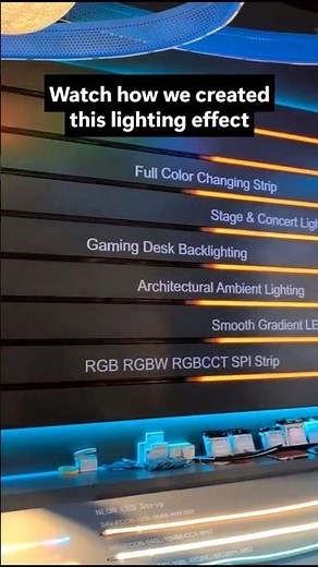 Watch how we created this lighting effect with our programmable controller!