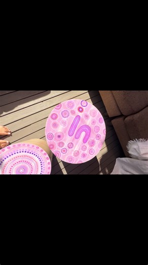 Creative DIY Bedside Table Painting Timelapse