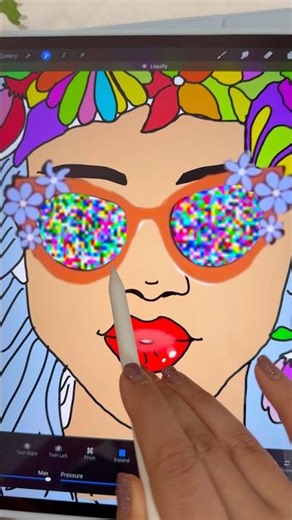 Guess the color!😎#procreate #ipaddrawing #asmr #shorts #procreatedrawings