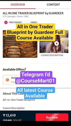 Guardeer latest Course All In One Trader Blueprint full Course Available for free 😎 | leak course !