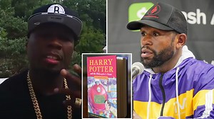 50 Cent Challenging Floyd Mayweather To Read Page From Harry Potter Book Is Still Comedy Gold