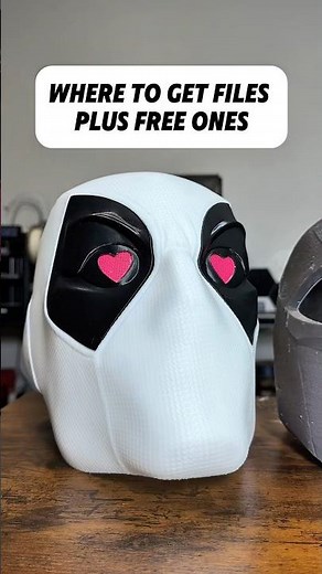 How I am able to 3dprint all of my deadpool and cosplay pieces. #3dprinting