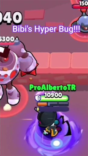 Bibi's Hyper Bug!!! OMG #brawlstars #edit #gaming #keşfetbeniöneçıkar #yosho #games #invincible#like