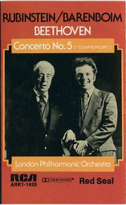 Rubinstein / Barenboim • Beethoven, London Philharmonic Orchestra - Concerto No. 5