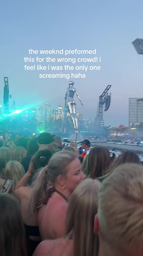 The Weeknd Concert Fun in Horsens, Denmark