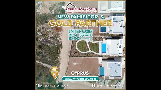 We are proud to welcome Domenica Group as our Exhibitor and Gold Partner at the InterCon Real Estate EXPO & Investor’s Summit 2026 in Frankfurt, Germany. With a legacy spanning over 64 years, Domenica Group is one of Cyprus’ leading luxury real estate developers, firmly rooted in Paphos. Founded in 1961, the Group has delivered 500 completed projects, with 30 developments currently under construction and 700 units available, supported by a team of more than 400 experienced professionals. Renowne