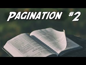 SQL for pagination queries - advanced options