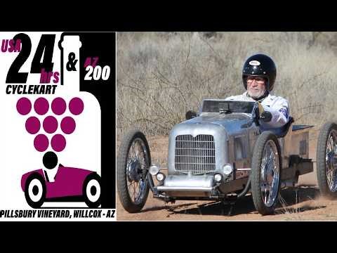 Cyclekart World Record 377 miles in 24 hours