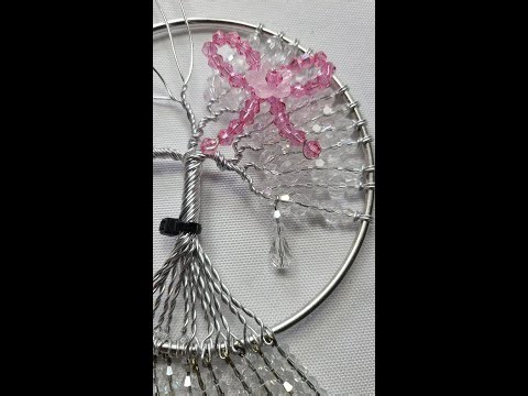 Part 1 Breast cancer awareness month tree of life 💖