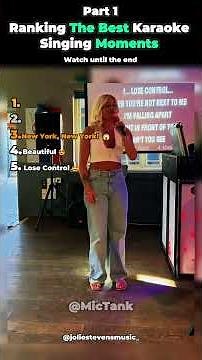 Ranking The Best Karaoke Singing Moments - (Part 1)