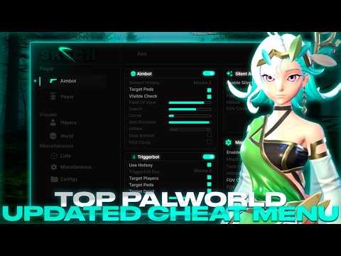**THE BEST** Top Palword - Updated Cheat Menu | Greated Cheat Palworld | Many Functions | FREE 100%