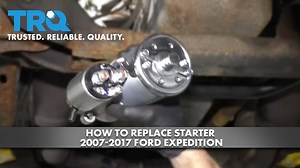How to Replace Starter 2007-17 Ford Expedition