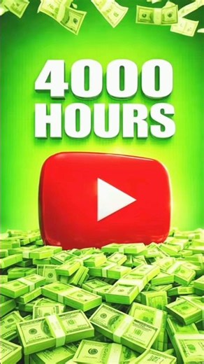 😱How🤯 to Complete 4k watchtime ? #shorts #4kwatchtime