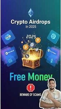 Crypto Airdrops 2025 🚀 | “$10,000”+ Free Tokens Step-by-Step | Metamask & Testnet Guide”