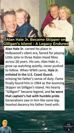Alan Hale Jr. Became Skipper on Gilligan’s Island – A Legacy Endured