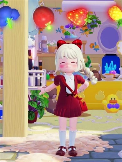 Color magic in game! Fruit's color style outfit sharing.