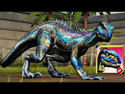 INDORAPTOR GEN 2 Max Level 40 - Jurassic World The Game