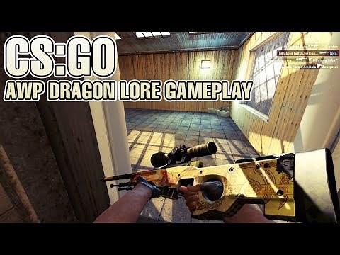 CS:GO AWP Dragon Lore Gameplay