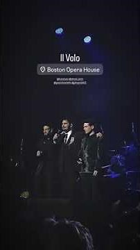 IL volo live concert at Boston MA. March 31, 2025