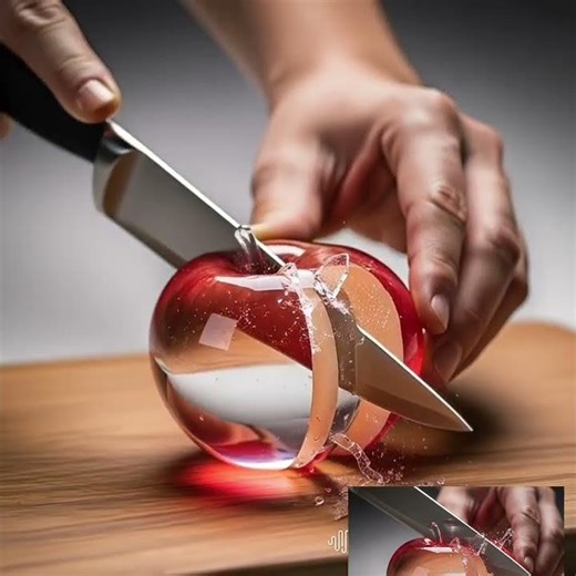 Apple 3D cutting