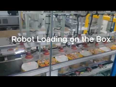 Vacuum Suction Cup Pick-and-Place Case Packing