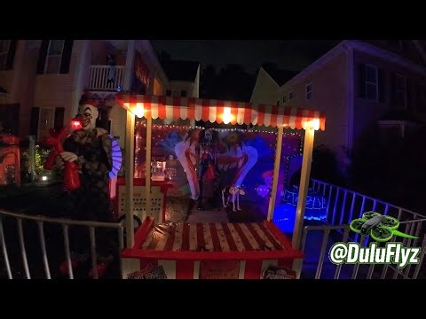 🎪 Haunted Carnival in the Yard?! Clown Chaos & Creepy Halloween Decorations