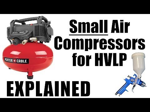 Small Air Compressor's for HVLP