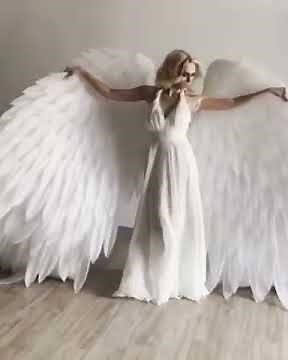 огромные крылья ангела "лисья мастерская" видео от клиента