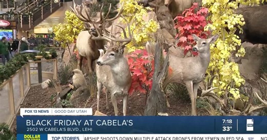 Holiday Shopping at Cabela's