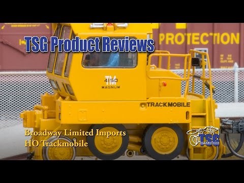 HO Scale Trackmobile Broadway Limited Imports Product Review