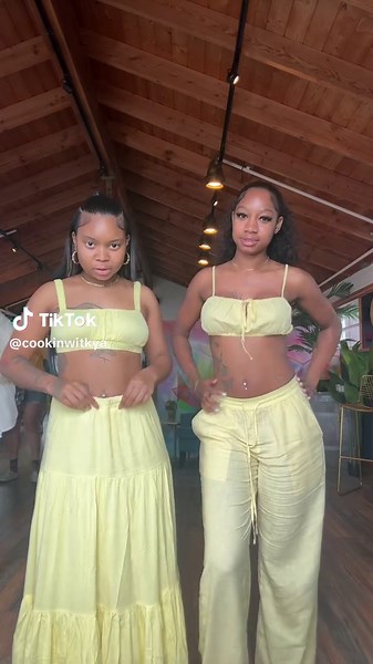 Me and my cousin accidentally matched 🤣 #cookinwitkya | cooking with kya