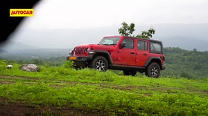 The Jeep Wrangler has been launched in India in a locally-assembled avatar. The local production means the off-roader is now priced much better than before and is offered in the same Unlimited and Rubicon trims, along with a new 80th Anniversary Edition. Hormazd Sorabjee takes the Wrangler where it feels at home and brings you the full review. | Autocar India
