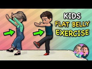Kids Flat Belly Workout! Fun Abs At Home (20 Min)