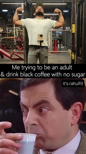Drinking black coffee for the 1st time 🙂‪@its.rahulfit‬ #ytshorts #fitness #memes #funny