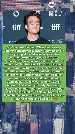 Chris Evans Helped a Veteran Find His Lost Brother... Emotional Reunion 😭.