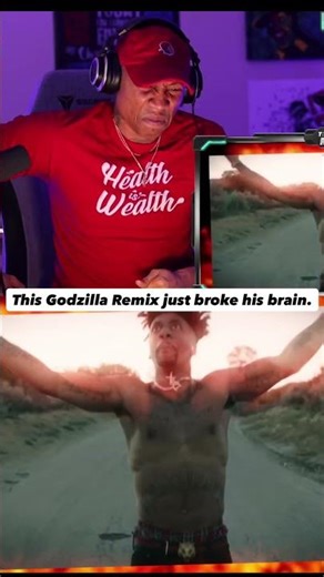 Layedback reaction to Dax Godzilla Remix goes crazy ‪@Thatsdax‬