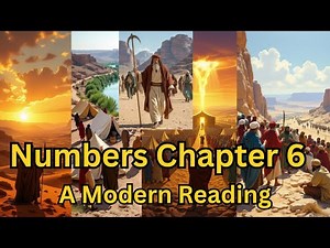 Numbers Chapter 6 | A modern reading. #BibleStories #moses #bookofnumbers