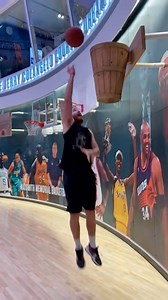 Layup on the first ever basketball hoop | Mrbeardeddragon