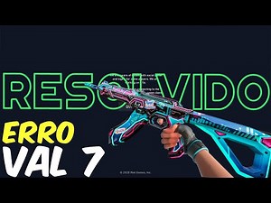 Erro Val 7: COMO RESOLVER NO VALORANT DEFINITIVO 2024!