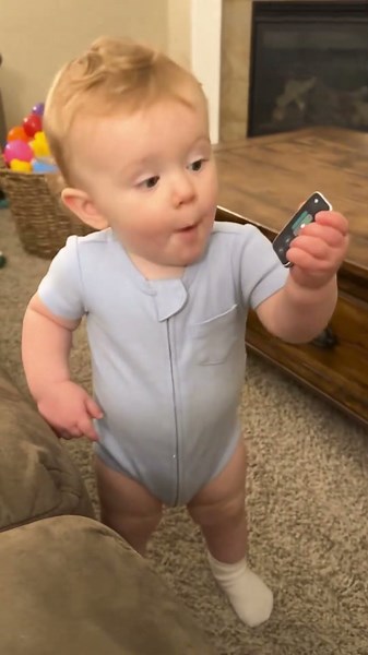 Baby Has Something VERY Important to Say 😂👶 #Shorts